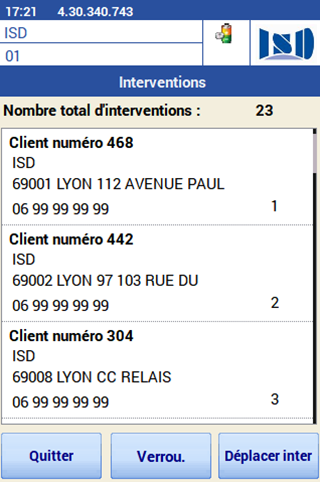 TrackingCol Mobile Screen 3