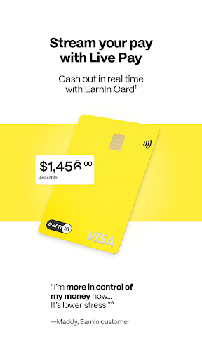 Screenshot of EarnIn: Why Wait for Payday?