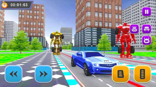 Car Robot Transformation Game