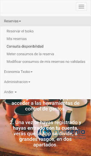 Txokos Screen 3