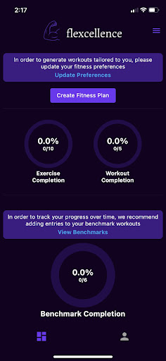 flexcellence Screen 2