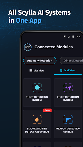 Android application Scylla AI screenshort