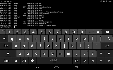 Hacker's Keyboard for Android 