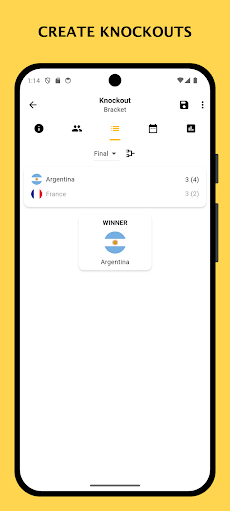 Winner - トーナメント作成App、リーグマネージャーのおすすめ画像5