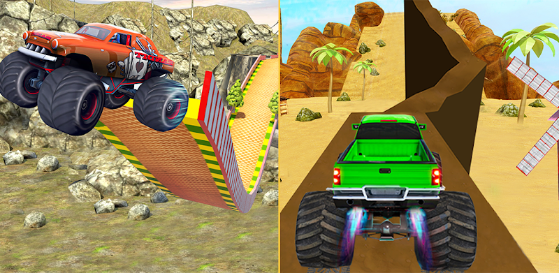 Offroad Monster Racing Game