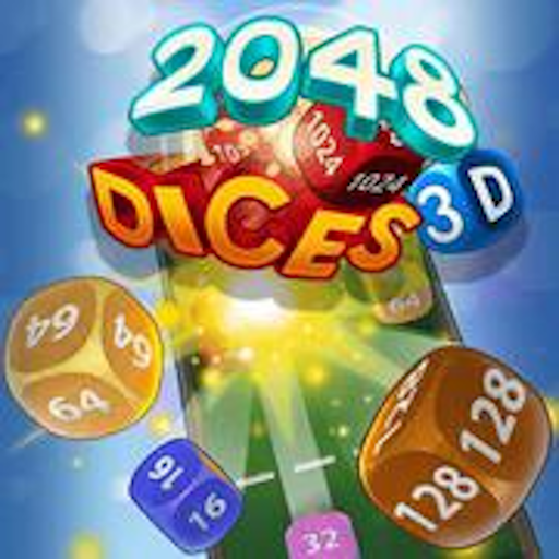 Dice 2048 3D logo