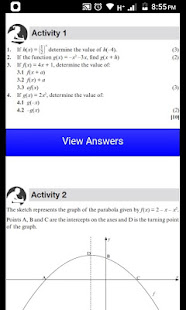 Grade 12 Mathematics Mobile Application  Screenshots 3