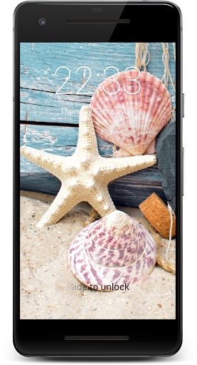 Shells HD PIN Lock Screen