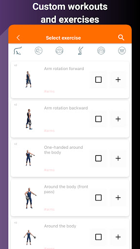 Screenshot of Kettlebell workouts for home