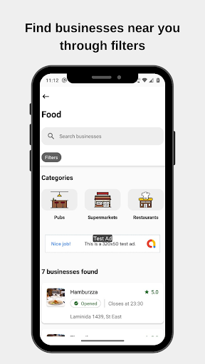 Android application Findant screenshort