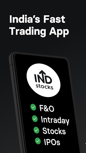 Android application INDstocks: F&O & Trading App screenshort
