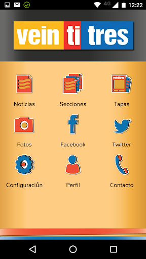 Revista Veintitres Screen 2