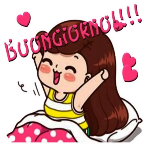 Buongiorno e Buonanotte Whatsstickers