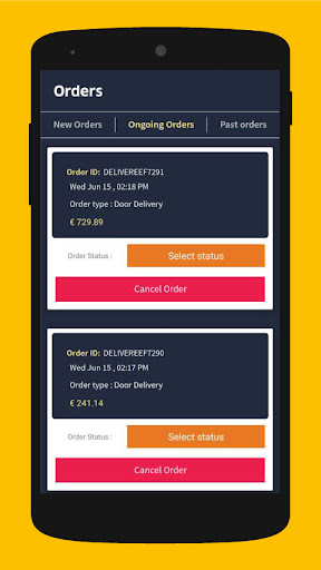 Delivereef Restaurant Screen 2