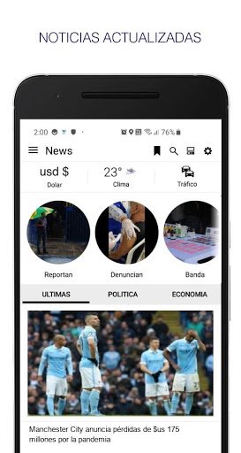 News Bolivia. Noticias y Perió Screen 2