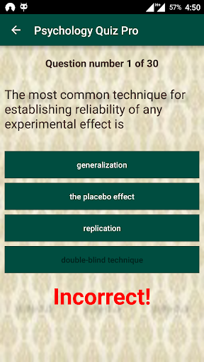 Psychology Quiz Pro Screen 2