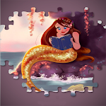 Cover Image of डाउनलोड puzzles for girls - cats, princesses, unicorns.  APK