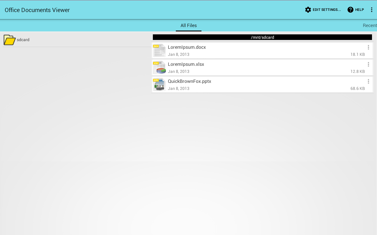 Office Documents Viewer Screenshot 4 Office Documents Viewer Screenshot 4