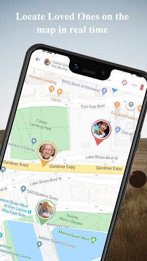 Android application GuardIO - Family Locator App screenshort