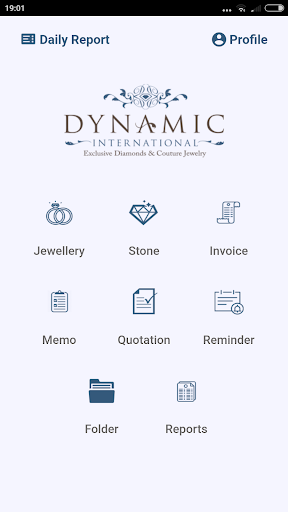 Android application Dynamic International screenshort