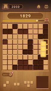 บล็อกเกมปริศนา Sudoku-Woody
