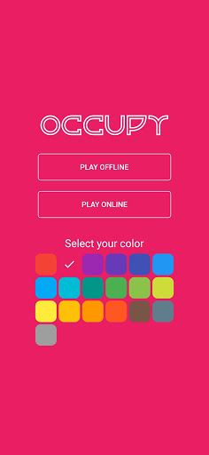 Android application Occupy - Finger Battle screenshort