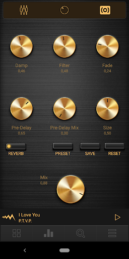 Marshall - Dark Retro Gold-Met