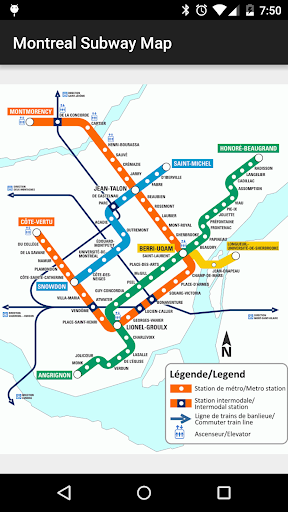 Montreal Metro Map Offline