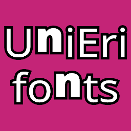 UniEriFonts