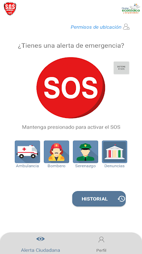 Amarilis SOS Screen 2