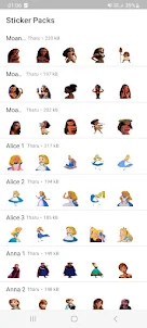 Princess Stickers For Whatsapp