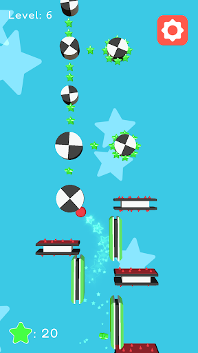Android application Rolling Jump screenshort