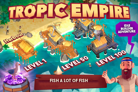 Tropical Idle Game Screenshot