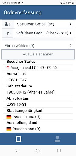 TimeScan Ordnererfassung