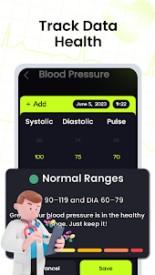 Blood Pressure: BP Monitor App