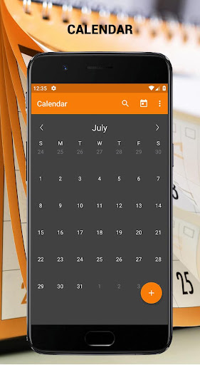 Android application Pocket Calendar screenshort