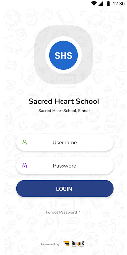 Android application Sacred Heart Public School, Si screenshort