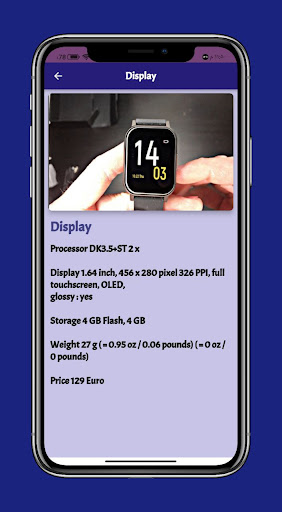 AcclaFit Smart Watch Guide Screen 3