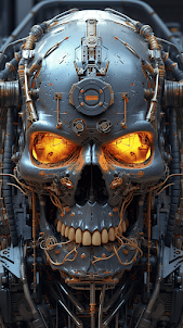 Skull Cyberpunk Wallpapers HD