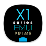 Cover Image of Download X1S Prime EMUI 5 Theme (Black)  APK