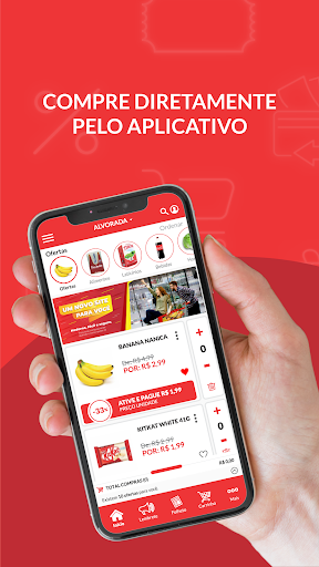Android application Rede Alvorada Supermercados screenshort