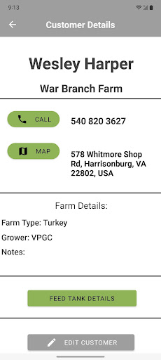 Ag Customer Pro Screen 2