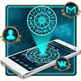 Blue Horoscope Mobile Theme icon