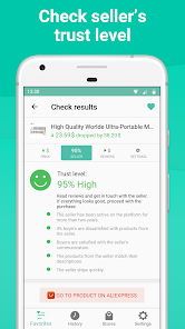 Screenshot 2 Alitools Shopping Assistant android