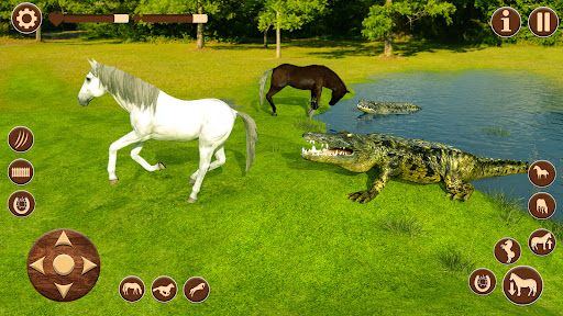 Wild Horse Riding Sim: Racing Screen 2