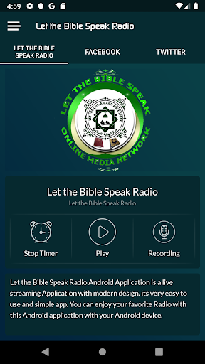 Let the Bible Speak Radio Screen 2
