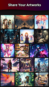 تطبيق Anime AI Image Generator مهكر 5