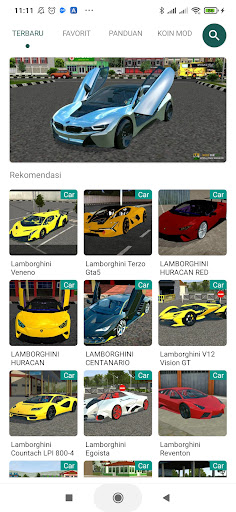 Car Mod Lamborghini Bussid