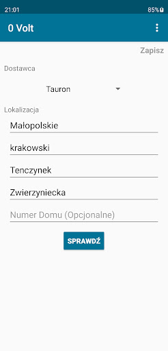 Android application 0 Volt screenshort