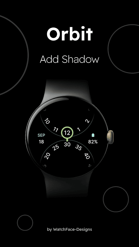 Orbit - Minimal Watch Faceのおすすめ画像5